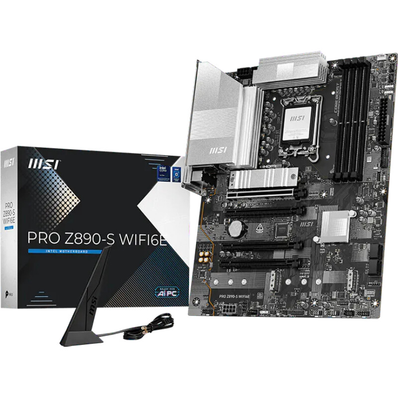 Материнська плата MSI Pro Z890-S WiFi6E Socket 1851