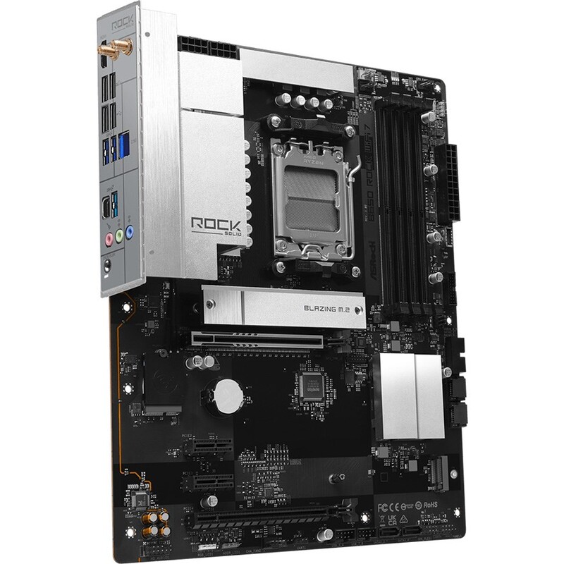 Материнська плата ASRock B650 Rock WiFi 7 Socket AM5