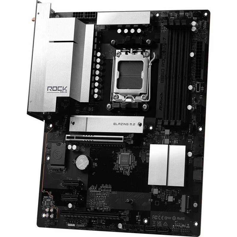 Материнська плата ASRock B650 Rock WiFi 7 Socket AM5