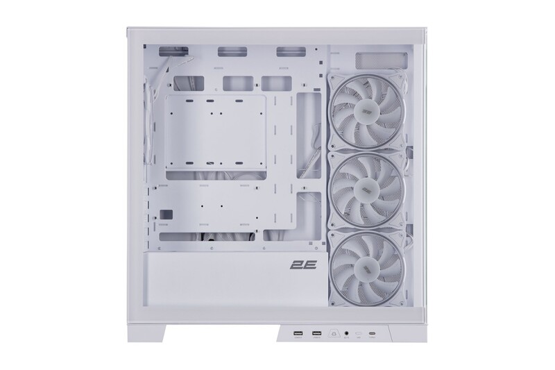 Корпус 2E Gaming Fantom GK701W White без БП