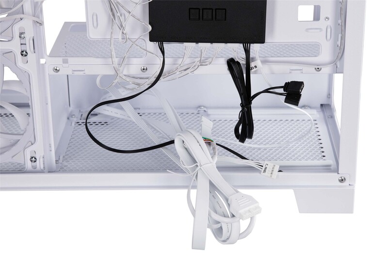 Корпус 2E Gaming Fantom GK701W White без БП
