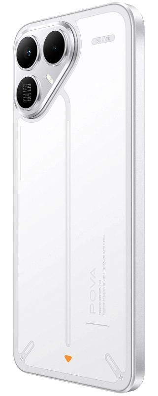 Смартфон Tecno Pova 8 5G (LK6) 8/256GB Arc White (4894947132308)