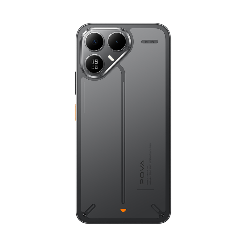 Смартфон Tecno Pova 8 5G (LK6) 8/256GB Graphite Black (4894947132339)