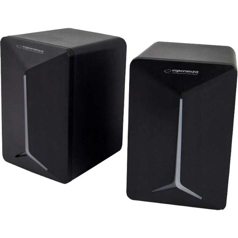 Акустична система Esperanza USB 2.0 Led Rainbow Frevo Black (EGS105)