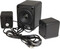 Фото - Акустична система Esperanza Speakers 2.1 USB-C Cancan Black (EP153) | click.ua