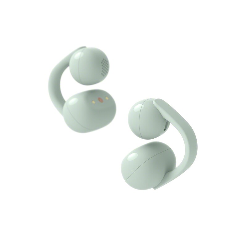 Bluetooth-гарнитура Sony LinkBuds Clip Green (WFLC900G.E)