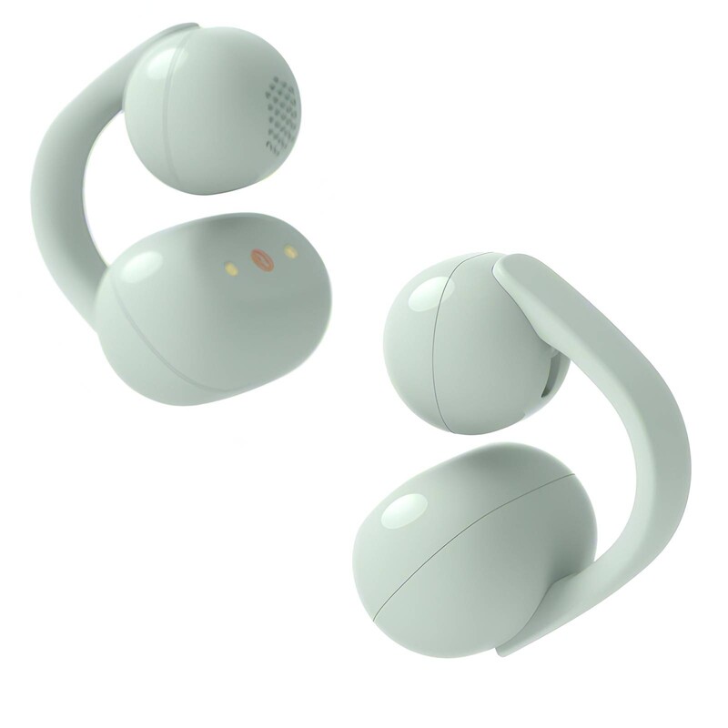 Bluetooth-гарнітура Sony LinkBuds Clip Green (WFLC900G.E)