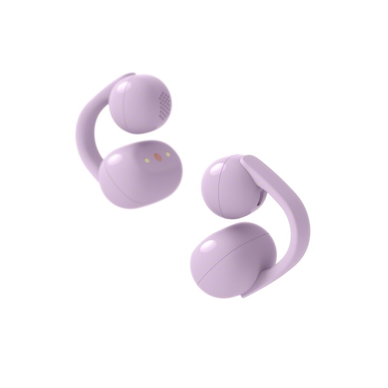 Bluetooth-гарнитура Sony LinkBuds Clip Lavender (WFLC900V.E)