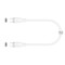 Фото - Адаптер J5create USB-C/USB-C (M/M), 1 м, White (JUCX17W-N) | click.ua