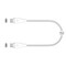 Фото - Адаптер J5create USB-C/USB-C (M/M), 1.8 м, White (JUCX18L18W-N) | click.ua