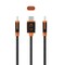Фото - Адаптер J5create USB-C/USB-C (M/M), 1.8 м, Black (JUCX25L18-N) | click.ua