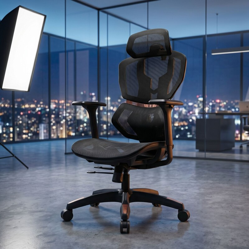 Кресло для геймеров AGN AGN09-8 Black/Orange