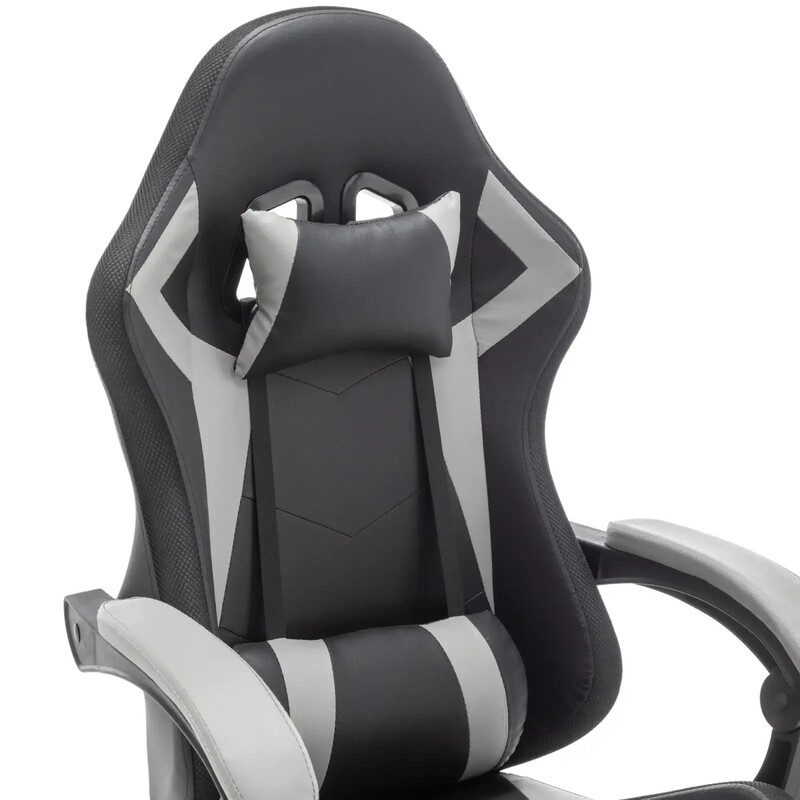 Крісло для геймерів AGN AGN09-25 підсвітка RGB Black/Grey
