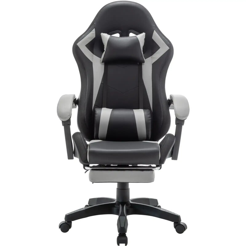 Крісло для геймерів AGN AGN09-25 підсвітка RGB Black/Grey
