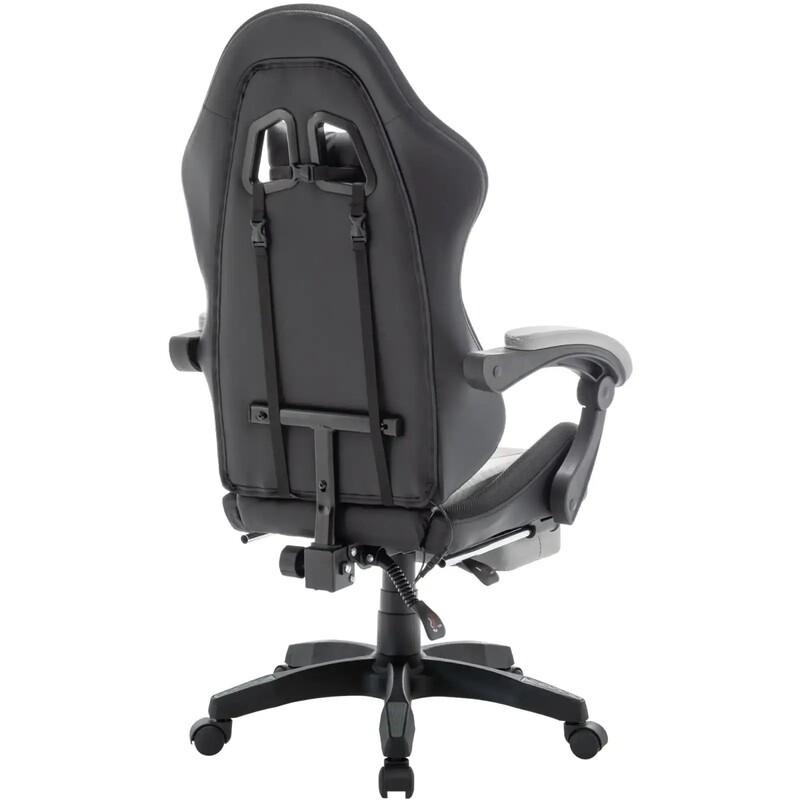 Крісло для геймерів AGN AGN09-25 підсвітка RGB Black/Grey