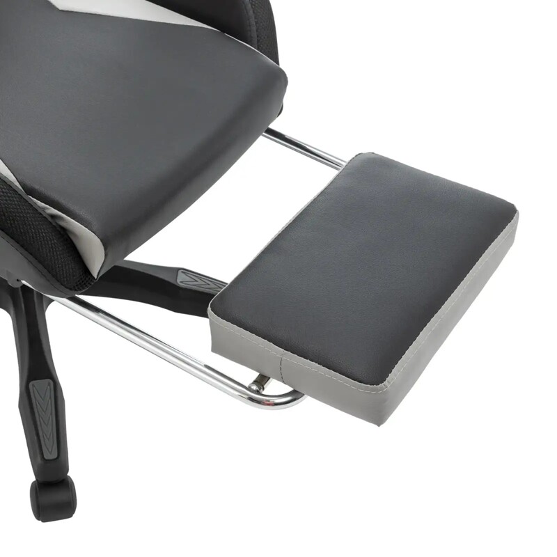 Крісло для геймерів AGN AGN09-25 підсвітка RGB Black/Grey
