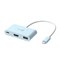 Фото - Адаптер J5create USB-C - USB/USB-C/HDMI (M/F), Cyan (JCA379EC-N) | click.ua