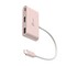 Фото - Адаптер J5create USB-C - USB/USB-C/HDMI (M/F), Pink (JCA379ER-N) | click.ua