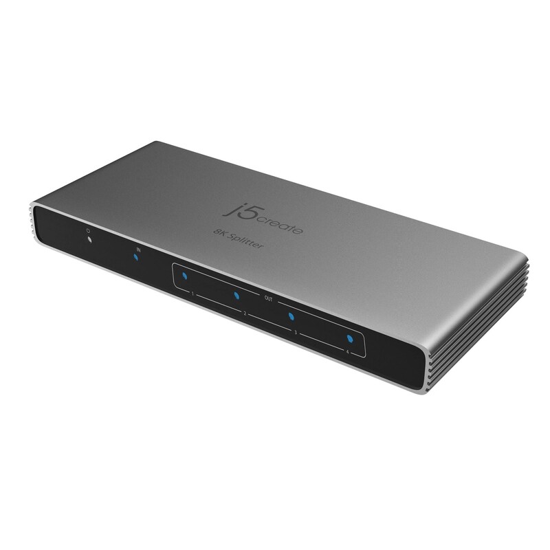 Адаптер J5create HDMI - 4 HDMI (F/F) Black (JDSH814-N)
