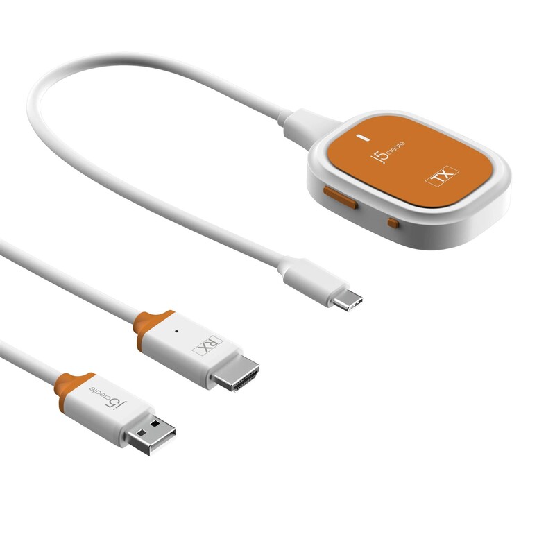 Подовжувач J5create USB-C на HDMI до 15 м (JVAW61-N)
