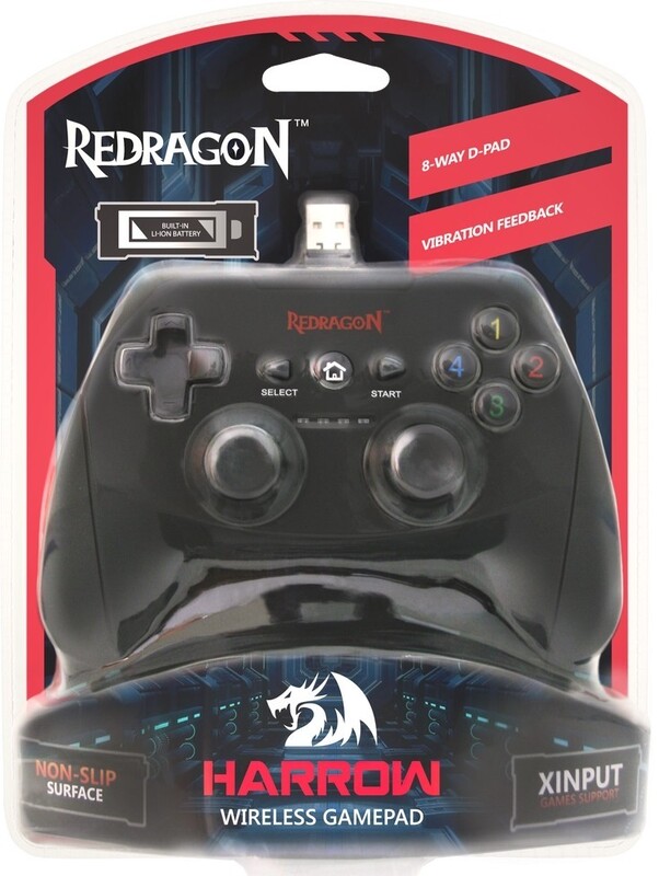 Геймпад Redragon Harrow Black (75056)