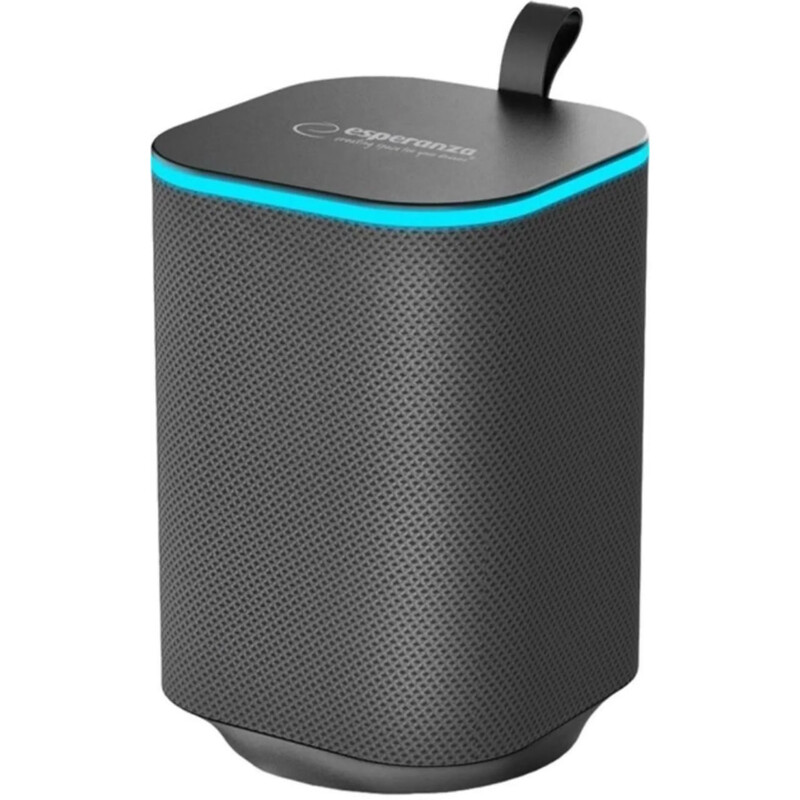 Акустична система Esperanza Bluetooth RGB Ilminated FM Sakara Black (EP155)
