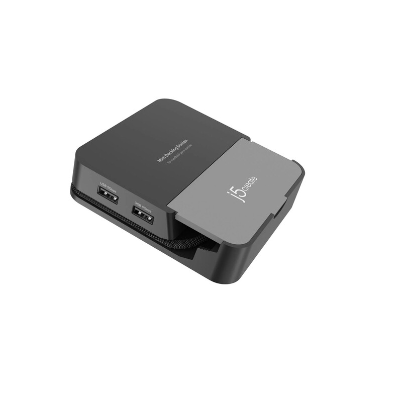 Док-станция J5create для Nintendo Switch 2 и Steam Deck (JCD624-N)
