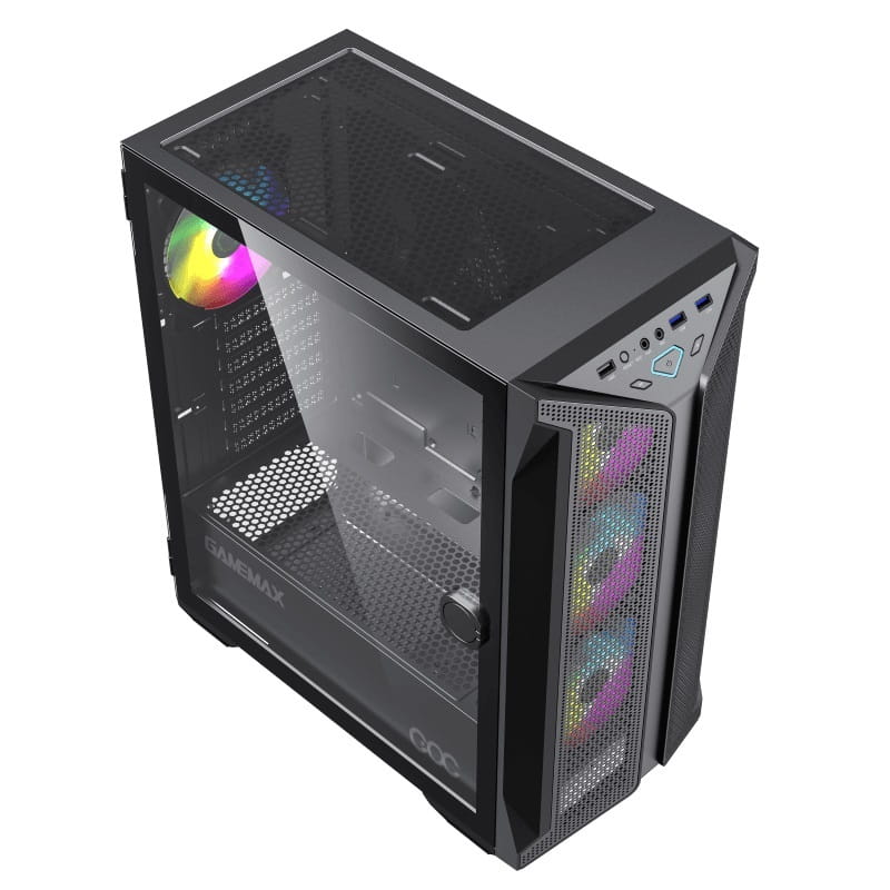 Корпус GameMax Brufen C1 Black без БП