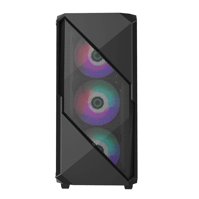 Корпус GameMax Revolt Black без БП