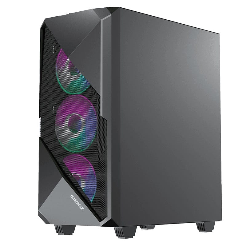 Корпус GameMax Revolt Black без БП