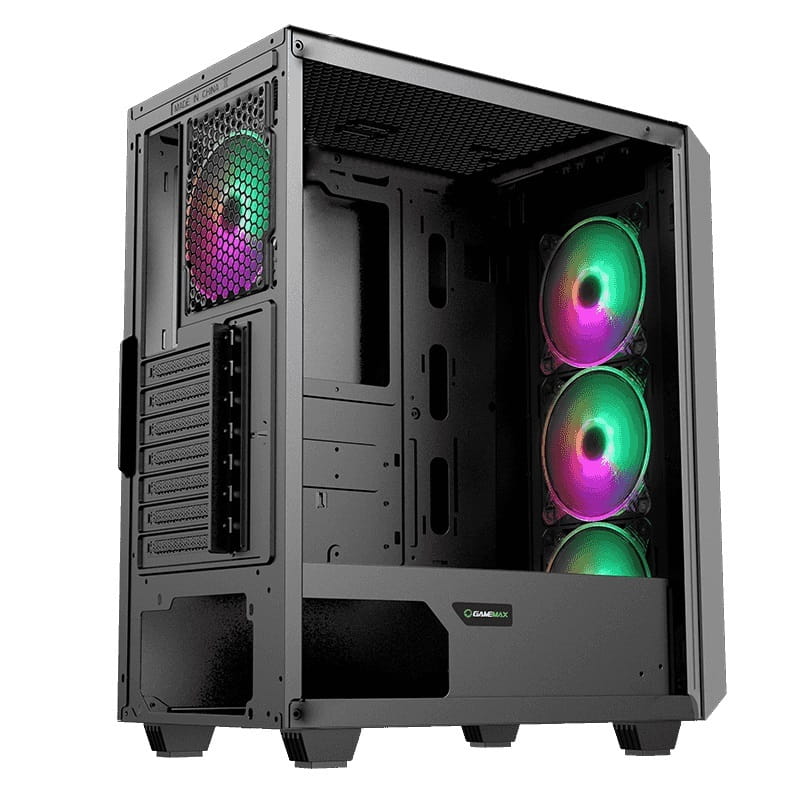 Корпус GameMax Revolt Black без БП