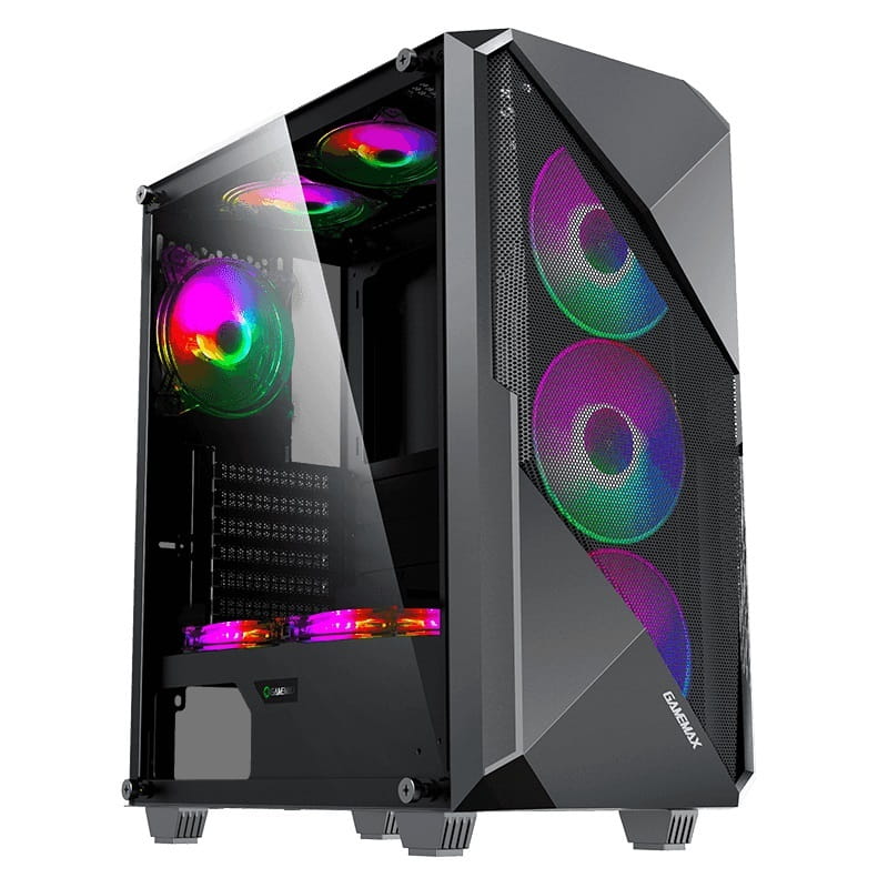 Корпус GameMax Revolt Black без БП