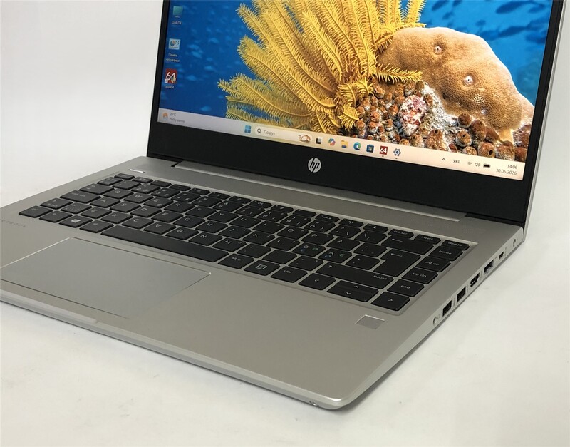 Ноутбук HP ProBook 445R G6 / 14" FullHD IPS / AMD Ryzen 3 3200U / 8GB / 256GB SSD / Win11Pro - Б/у