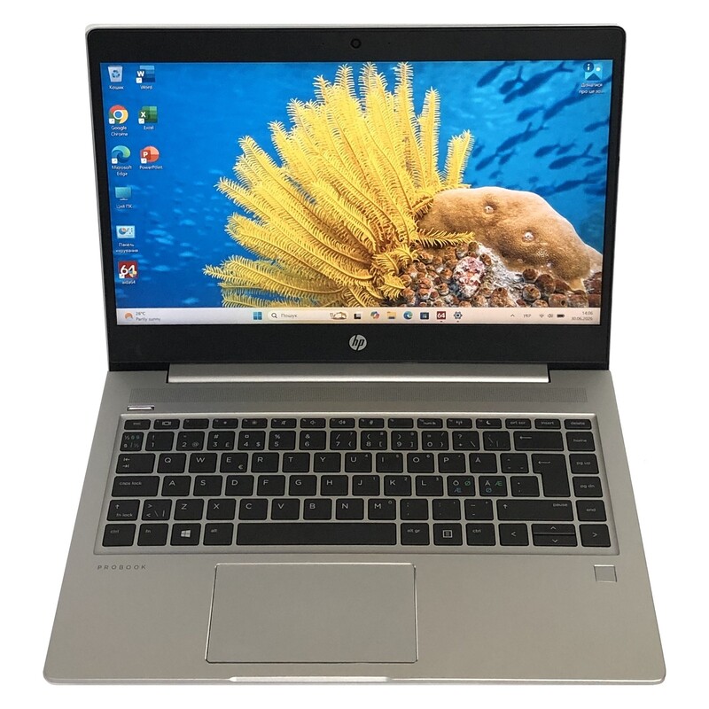 Ноутбук HP ProBook 445R G6 / 14" FullHD IPS / AMD Ryzen 3 3200U / 8GB / 256GB SSD / Win11Pro - Б/у