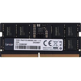 Модуль памяти SO-DIMM DDR5 16GB/5600 Lexar (LD5S16G56C46ST-BGS)