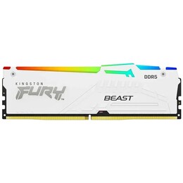 Модуль памяти DDR5 32GB/6000 Kingston FURY Beast RGB White EXPO (KF560C30BWEA-32)