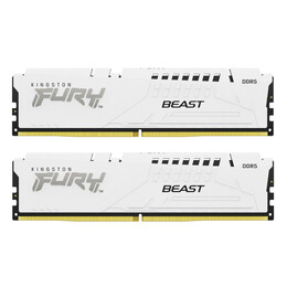 Модуль пам`яті DDR5 2x16GB/6000 Kingston FURY Beast White EXPO (KF560C30BWEK2-32)