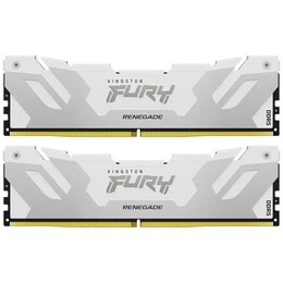 Модуль памяти DDR5 2x32GB/6400 Kingston FURY Renegade White XMP (KF564C32RWK2-64)