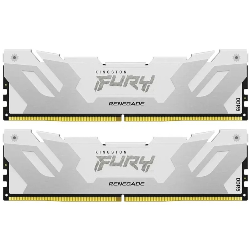 Модуль памяти DDR5 2x32GB/6400 Kingston FURY Renegade White XMP (KF564C32RWK2-64)