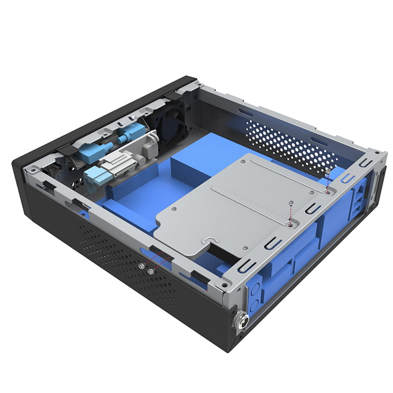 Корпус GameMax MT300-2U3-60W Black 60W
