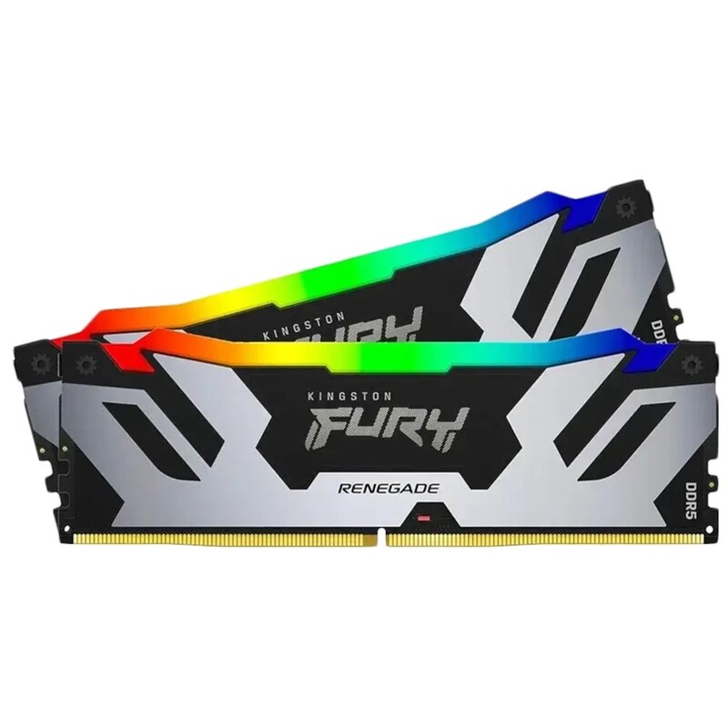 Модуль памяти DDR5 2x16GB/7200 Kingston FURY Renegade RGB White XMP (KF572C38RWAK2-32)
