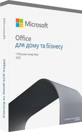 MS Office Home and Business 2021 Ukrainian Central/Eastern Euro Only Medialess (T5D-03556)
