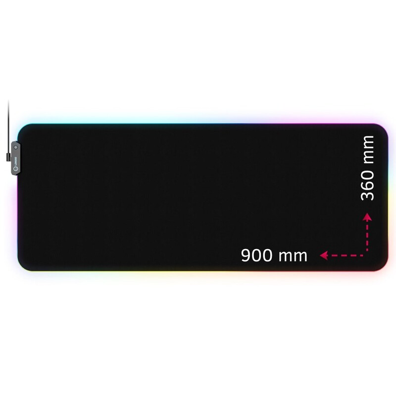 Игровая поверхность Lorgar Steller 919 RGB USB Black (LRG-GMP919)