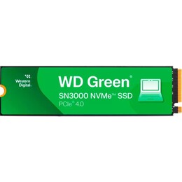 Накопитель SSD 500GB WD Green SN3000 M.2 2280 PCIe 4.0 x4 3D NAND QLC (WDS500G4G0E-00CPS0)