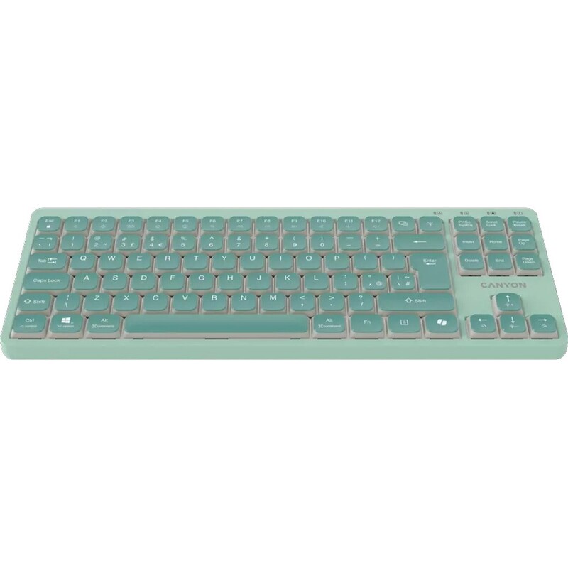 Клавіатура Canyon OnType 10 Green (CNS-HKB10GR)