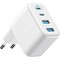 Фото - Мережевий зарядний пристрій Anker Zolo Charger 50W, 2xUSB-C, 2xUSB-A, White (A121EG21) | click.ua
