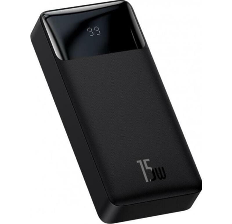 Универсальная мобильная батарея Baseus Bipow Digital Display 15W 20000mAh Black (PPDML-J01)