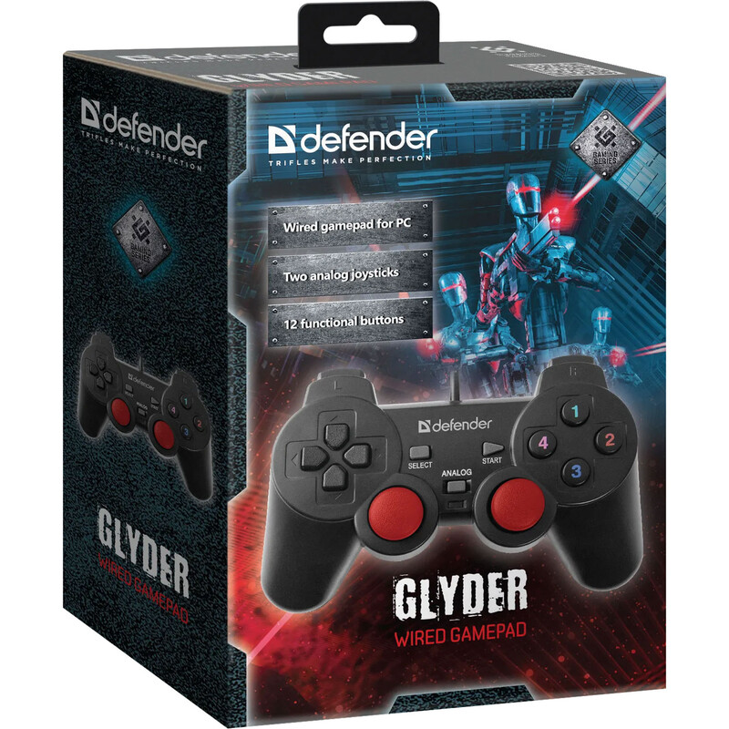 Геймпад Defender Glyder USB Black (64247)