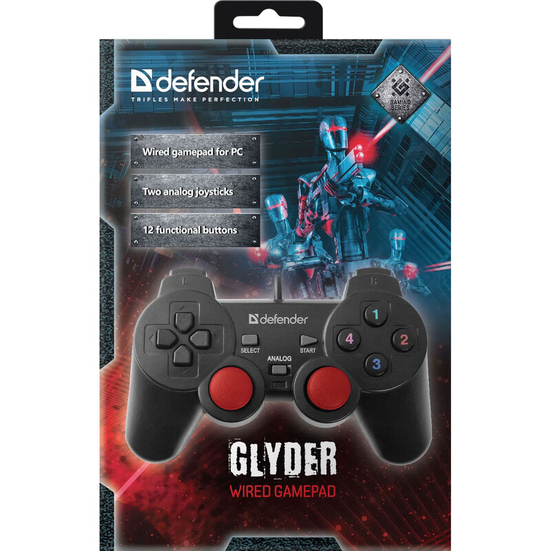 Геймпад Defender Glyder USB Black (64247)