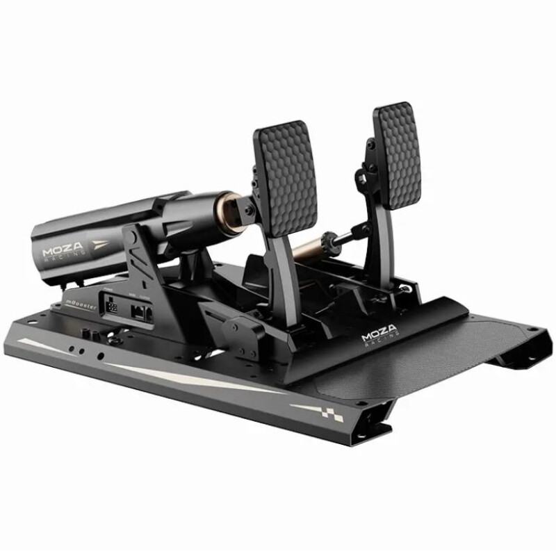 Комплект 2 педалей MOZA mBooster Active, з педаллю акселератора CRP2, тензодатчик 200кг (RS082_Moza)